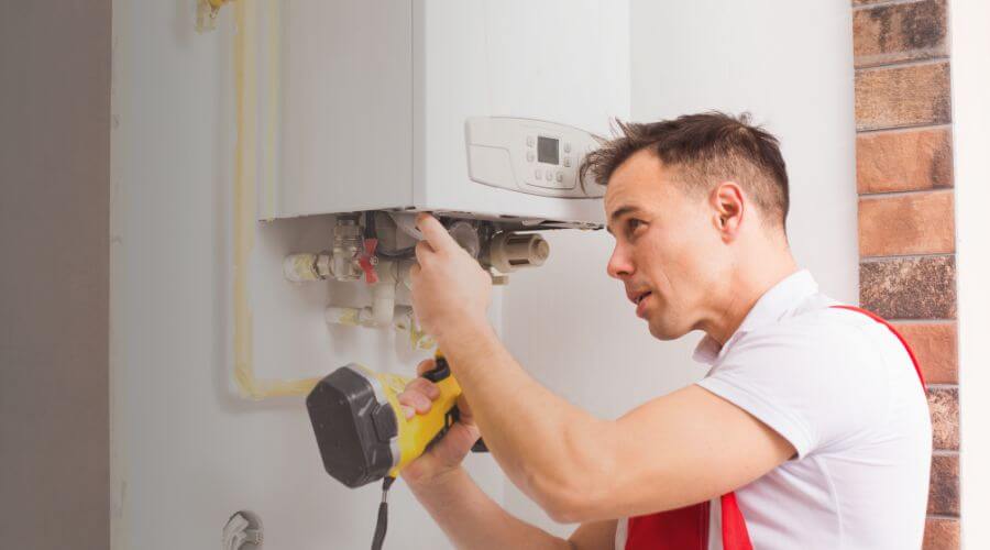 Local water heater installation in Reeseville, WI